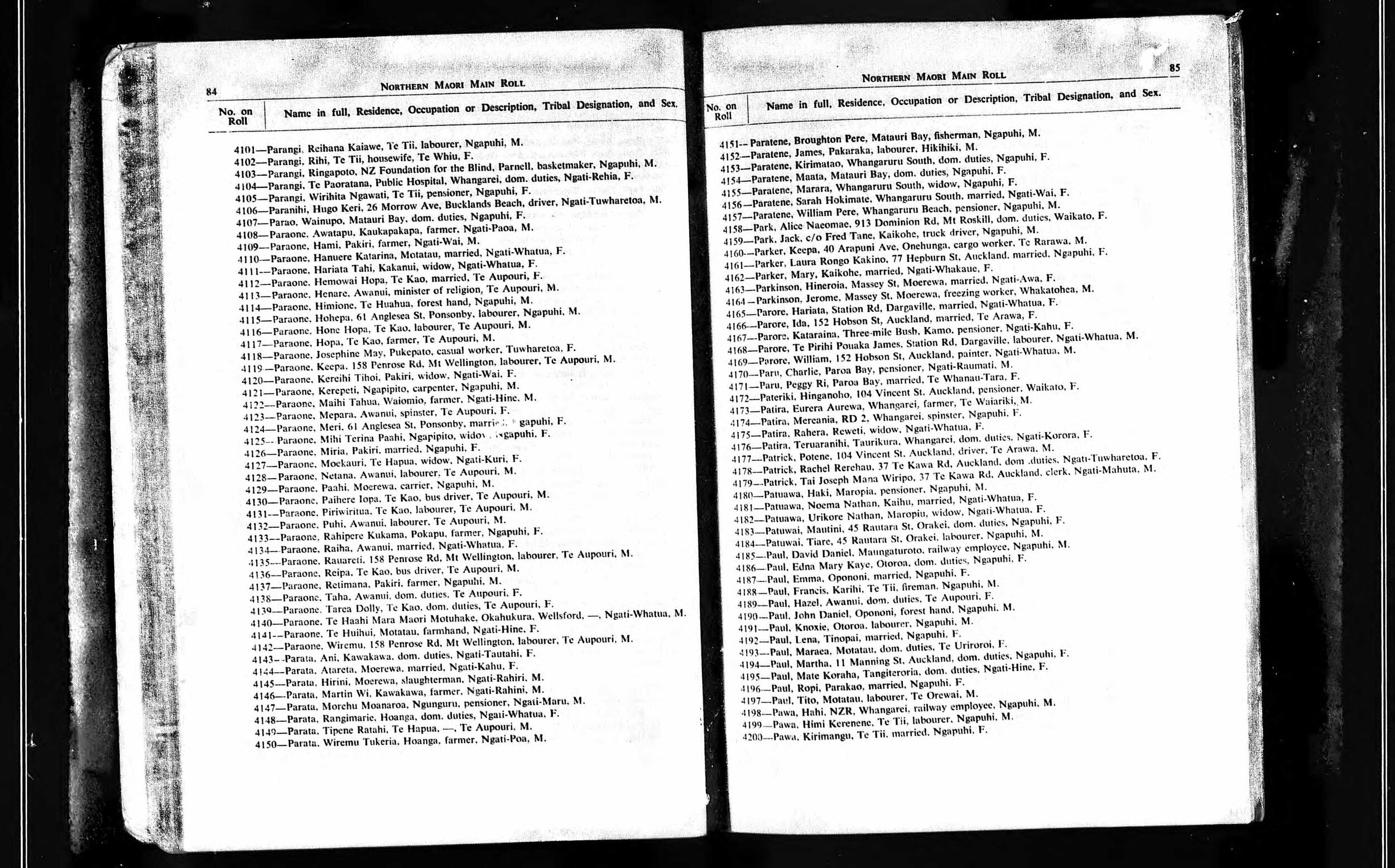 Ancestry.com. New Zealand, Electoral Rolls, 1853-1981 [database on-line]. Provo, UT, USA: Ancestry.com Operations, Inc., 2010.