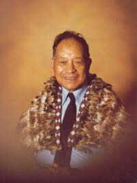 Photo of Huia and Poraumati’s son Hare. Ancestry.com Database.