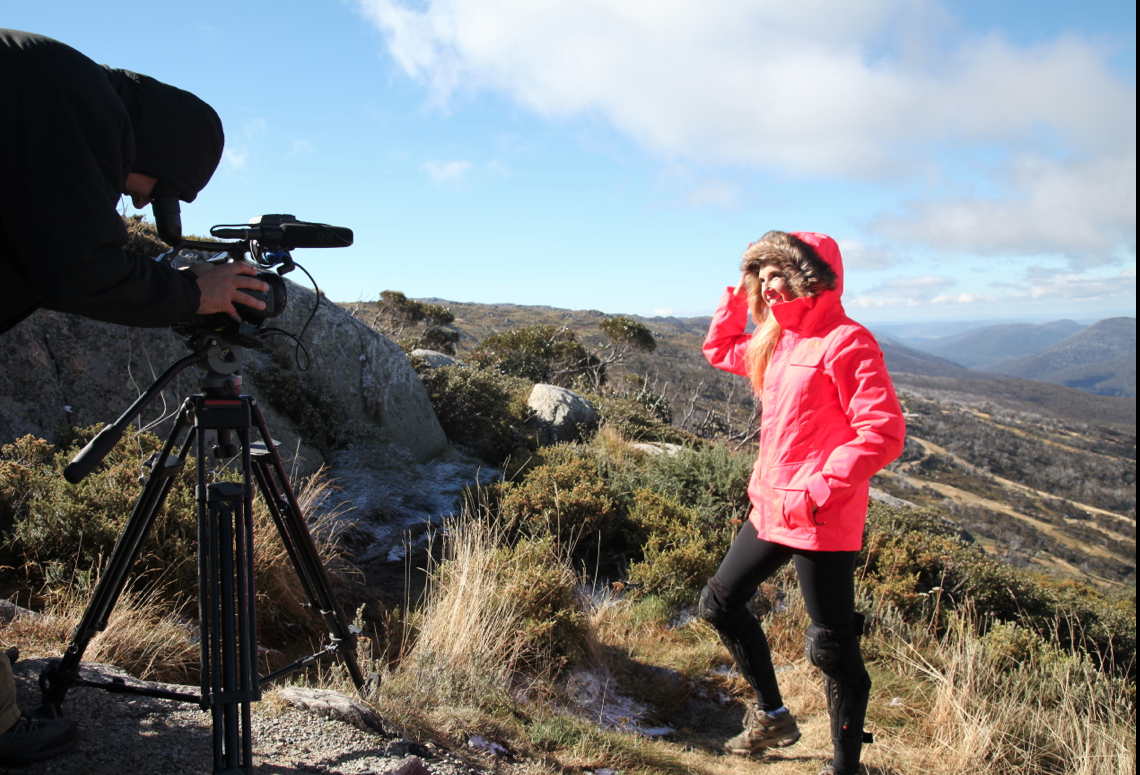 Caroline Pemberton - Filming Offroad Adventure Show