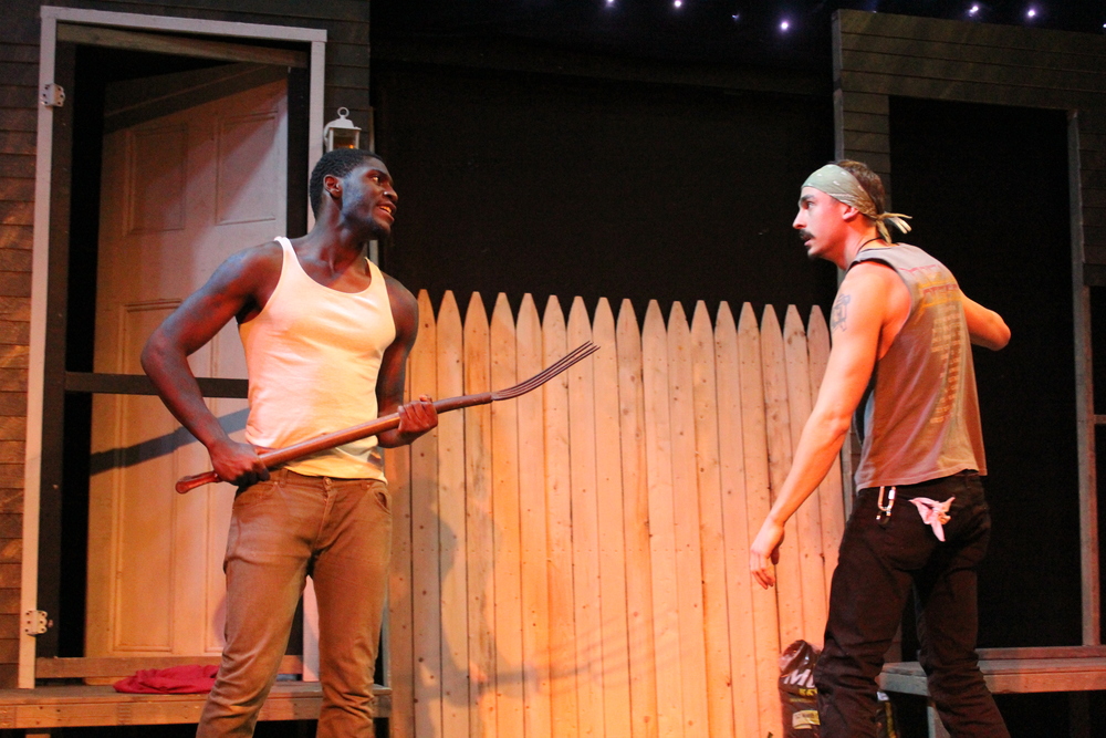  Sheldon Brown as Adams and Michael Knowlton as Blake; Photo by Jeff Mosser 