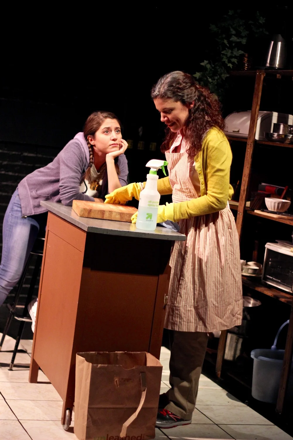 Alexis Scheer as Kaila and Margarita Martinez as Adelina
