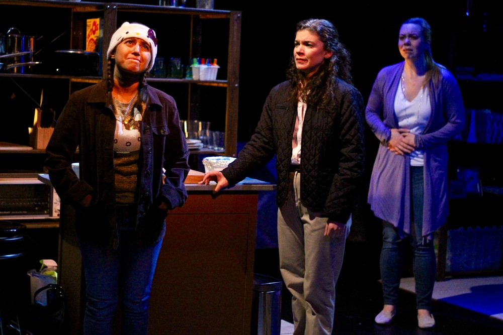  Margarita Martinez as Adelina, Alexis Scheer as Kaila, and Gillian Mackay-Smith as Carson 