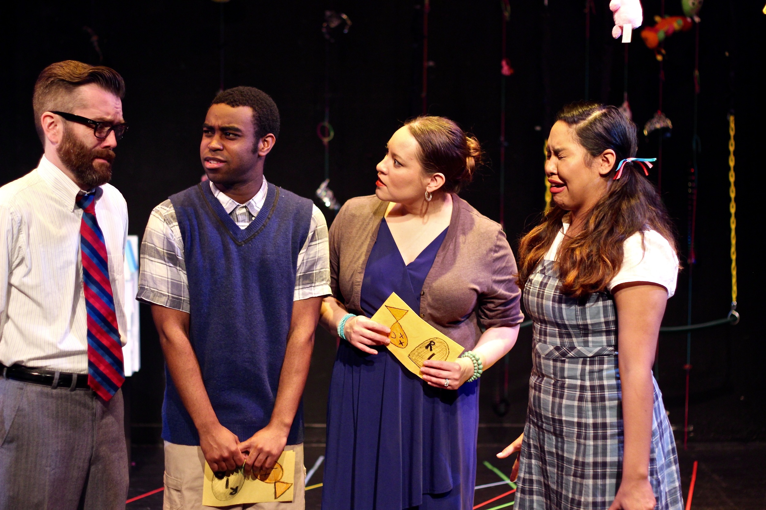   Scot Colford as Daddy,&nbsp;  Karina Beleno Carney as Mommy  ,&nbsp;  Ally Dawson as Daughtery, and   Marc Pierre as Sonny  