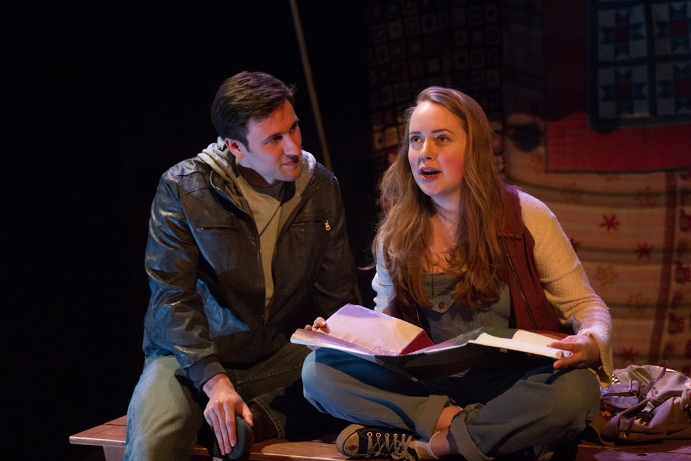 Nick Perron as Danny Louis and Ivy Ryan as Bridgette Echo