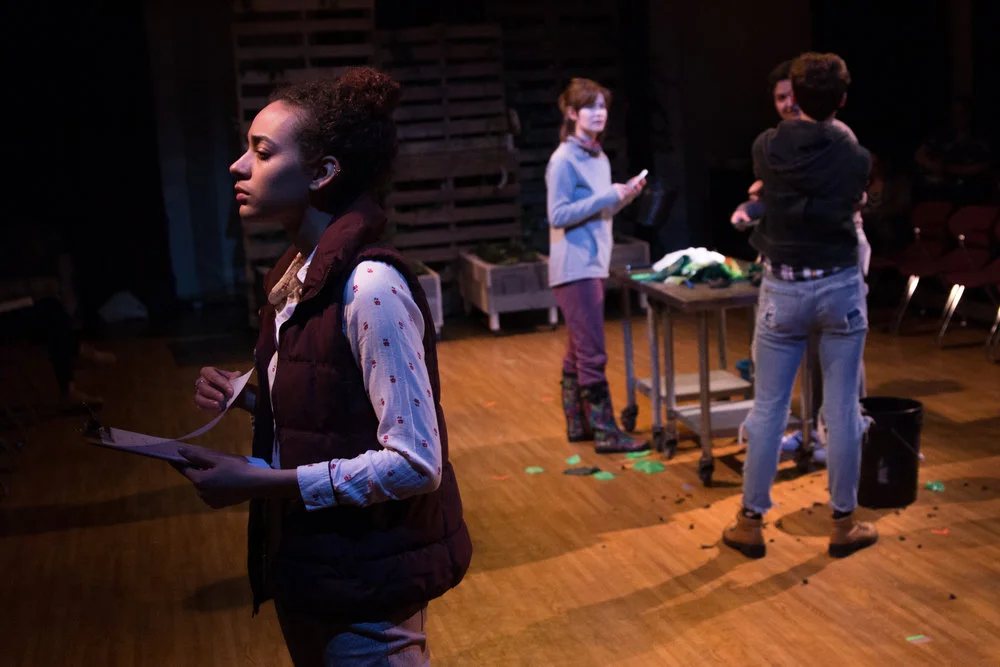 Aislinn Brophy as Rose, Laura Baronet Chowenhill as Erica and Emily Elmore as Sasha