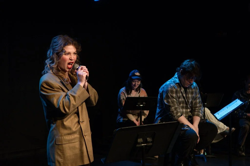  L to R: Isabel Ginsberg, Jamie Lin, and Cas Berta in Why Won’t You Bang Me? by Elena Toppo (Erin J Solomon Photography) 