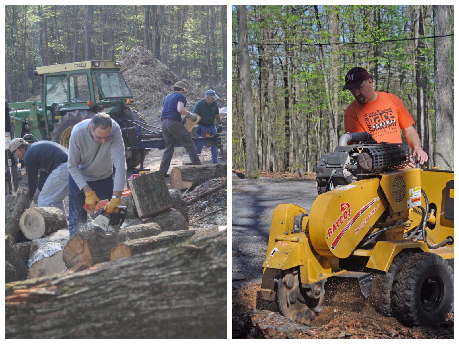 May 2015 - Stump Grindin' & Log Splittin'