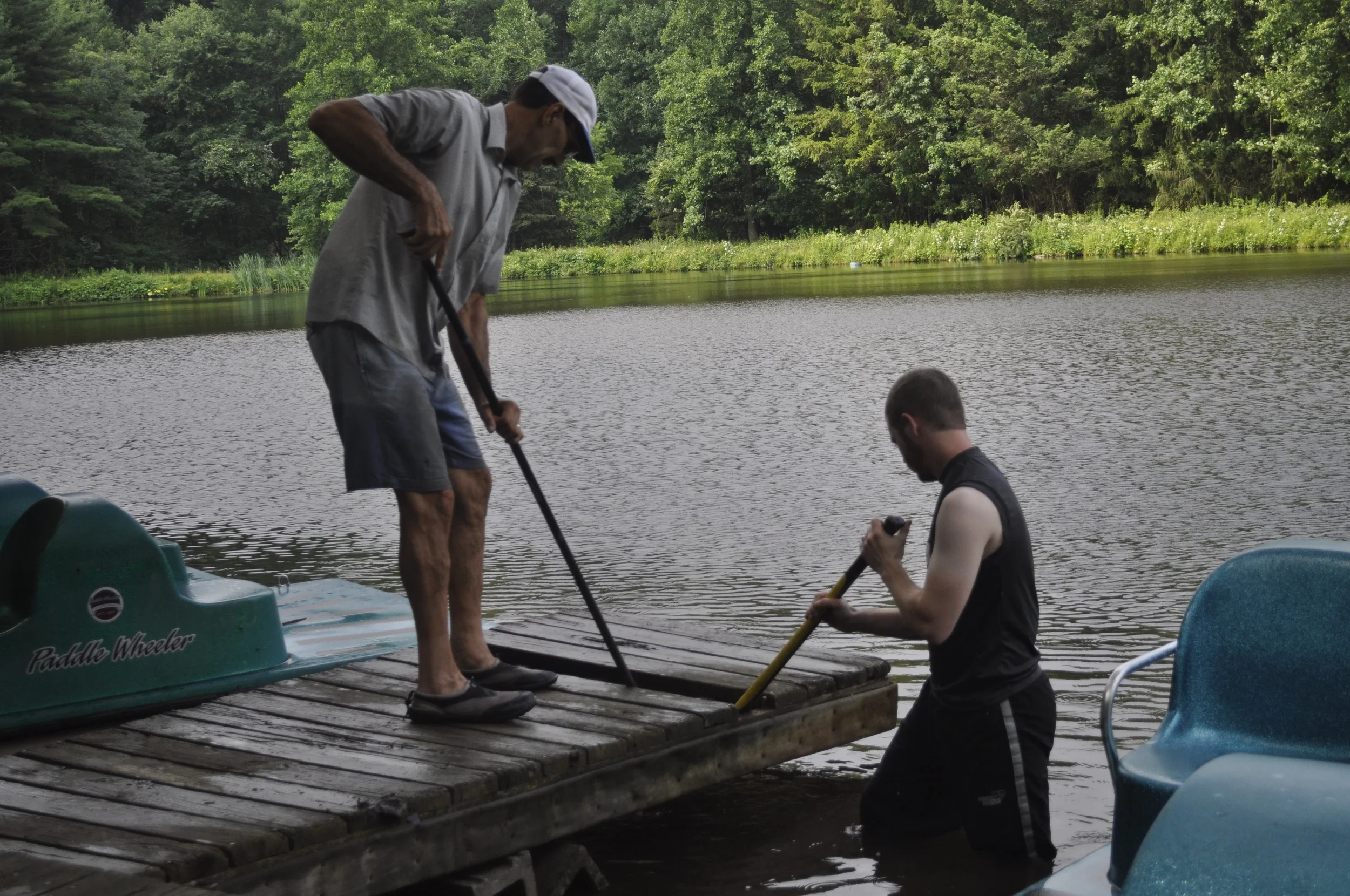 Dock Repairs - July 2015