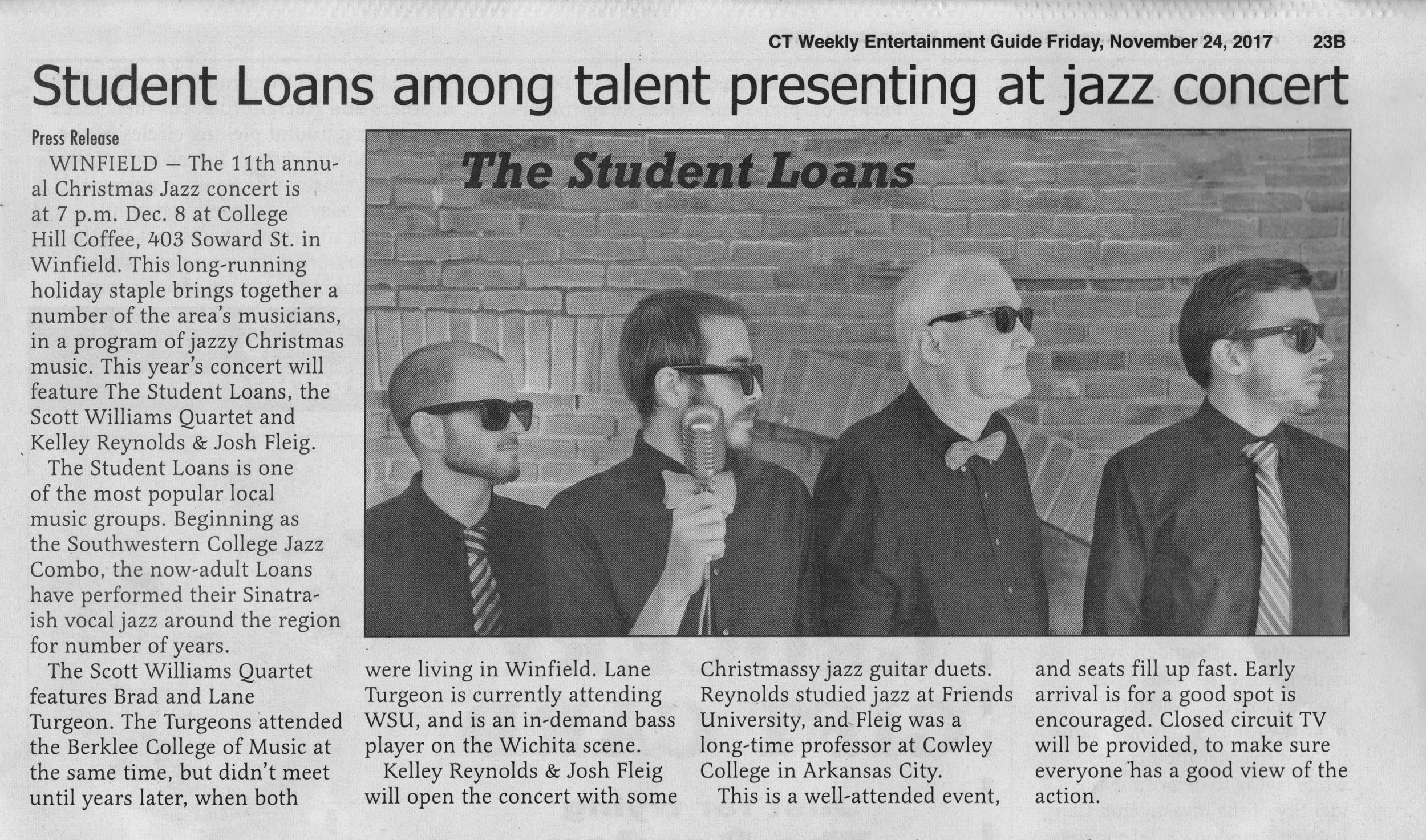 Student Loans Christmas Jazz 2017 Courier.jpg.jpeg