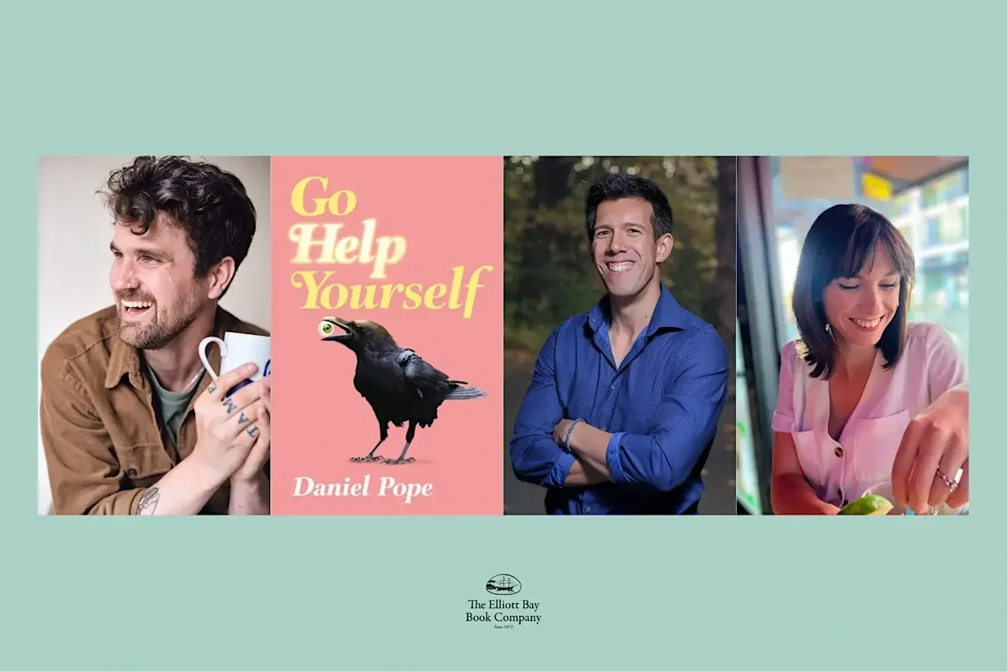Daniel Pope with Daniel Tam-Claiborne & Julia Hands