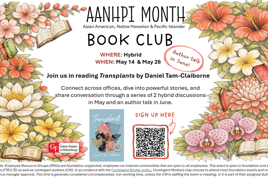 Gates Asians in Philanthropy AANHPI Book Club