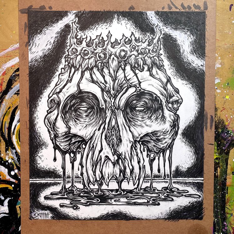 Pen and Ink - SkullCrown_Ink-IMG_9548-web.jpg