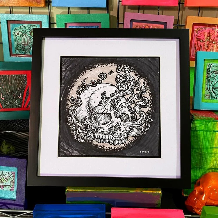 Pen and Ink - Smoking+Skull175695527_10159196680004476_2765608927019948391_n.jpg