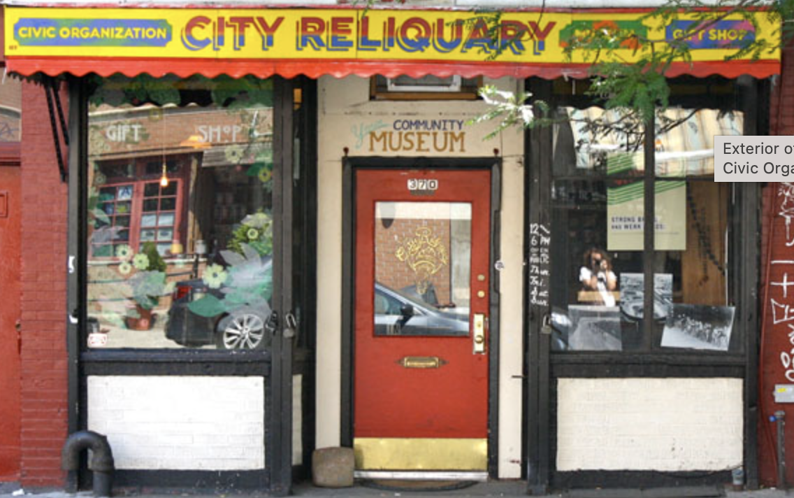 City Reliquary, Brooklyn, w/ Briallen Hopper