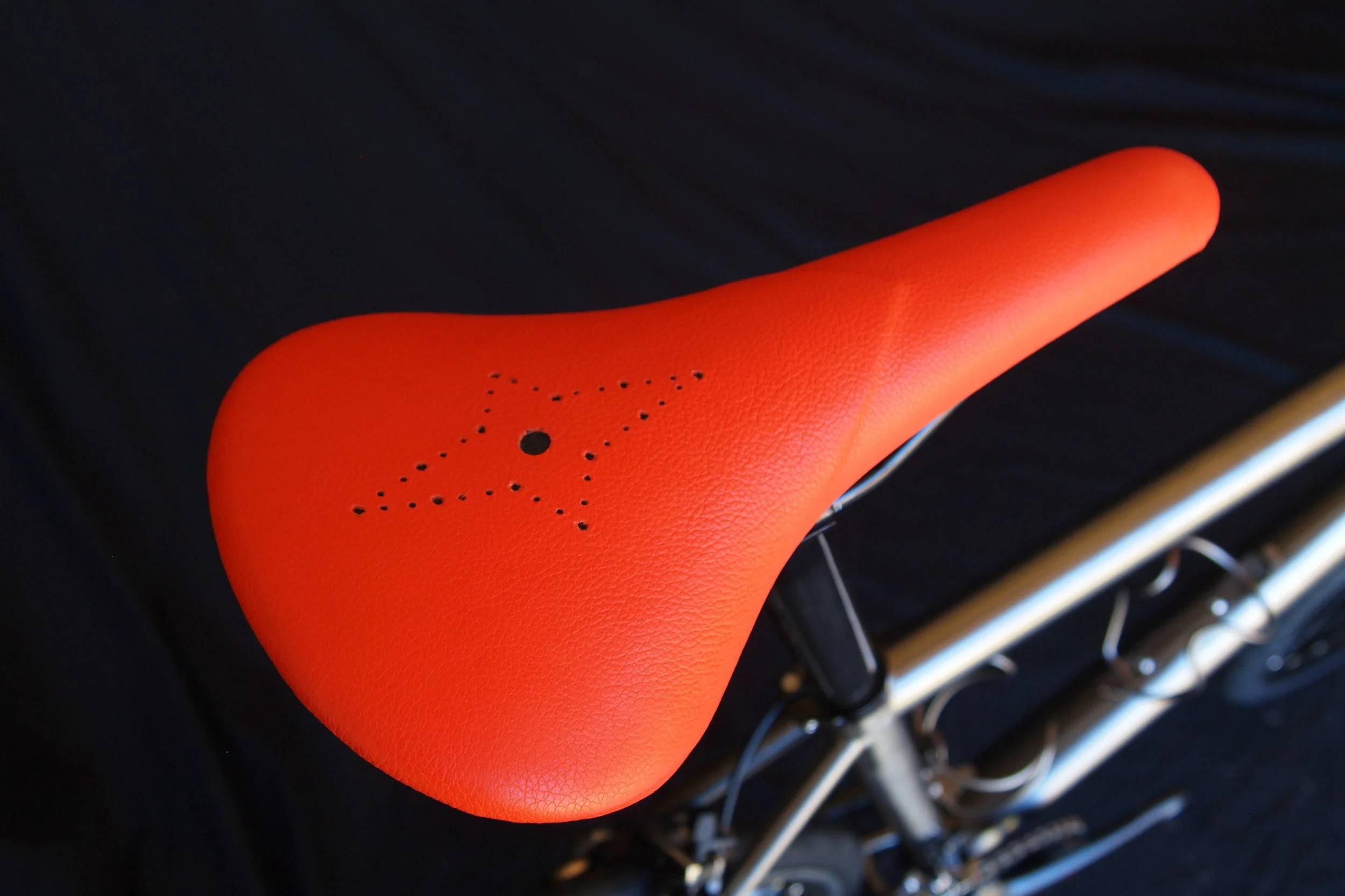 Custom leather saddles