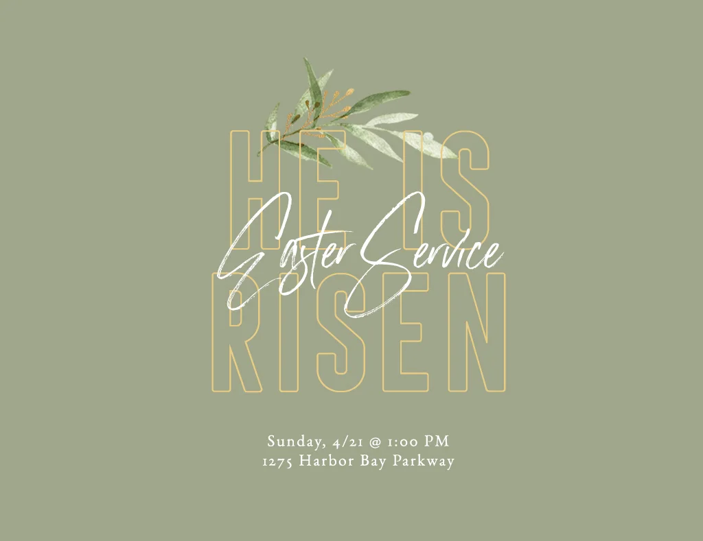 Come join us as we celebrate Easter Sunday! We’ll be having an orchestra, time of praise, a message on Easter, and a barbecue afterwards! Don’t miss out! Rides will be 12:15 pm @ Barrows. When: 4/21/19 @ 1:00pm. Where: Harbor Bay ( 1275 Harbor Bay , Alameda ) What: Easter Sunday