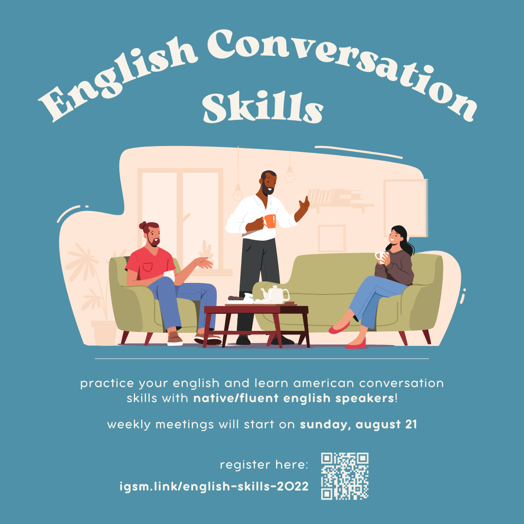 Tuesday Chat -- Practice Your English!, Events