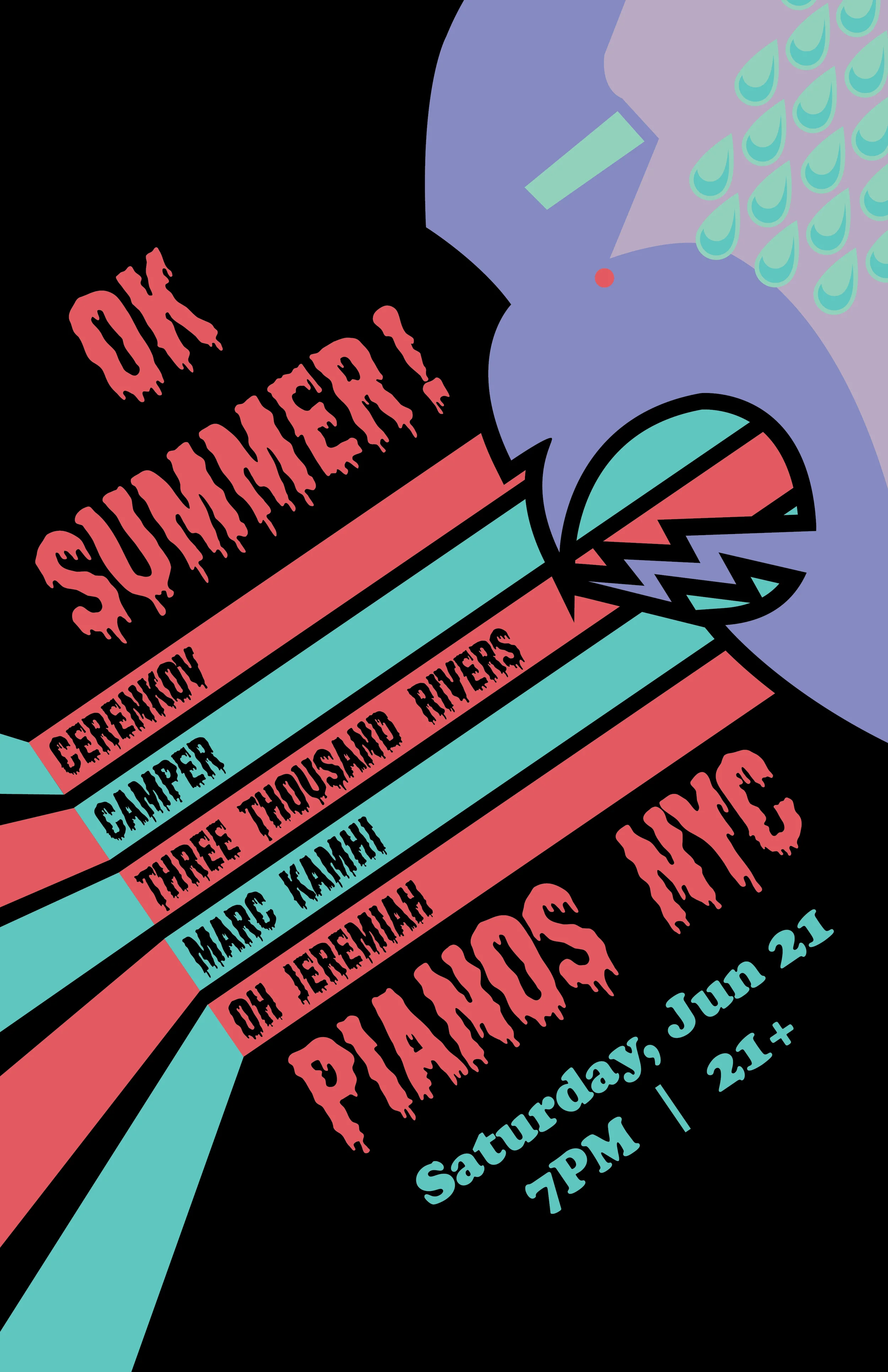 Ok Summer Concert Poster