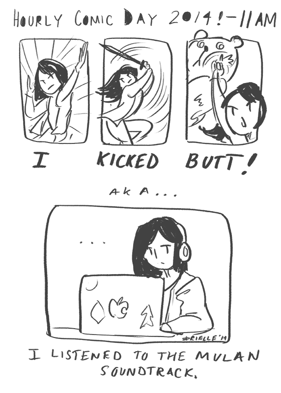 HOURLY COMICS DAY 2014: 11 AM