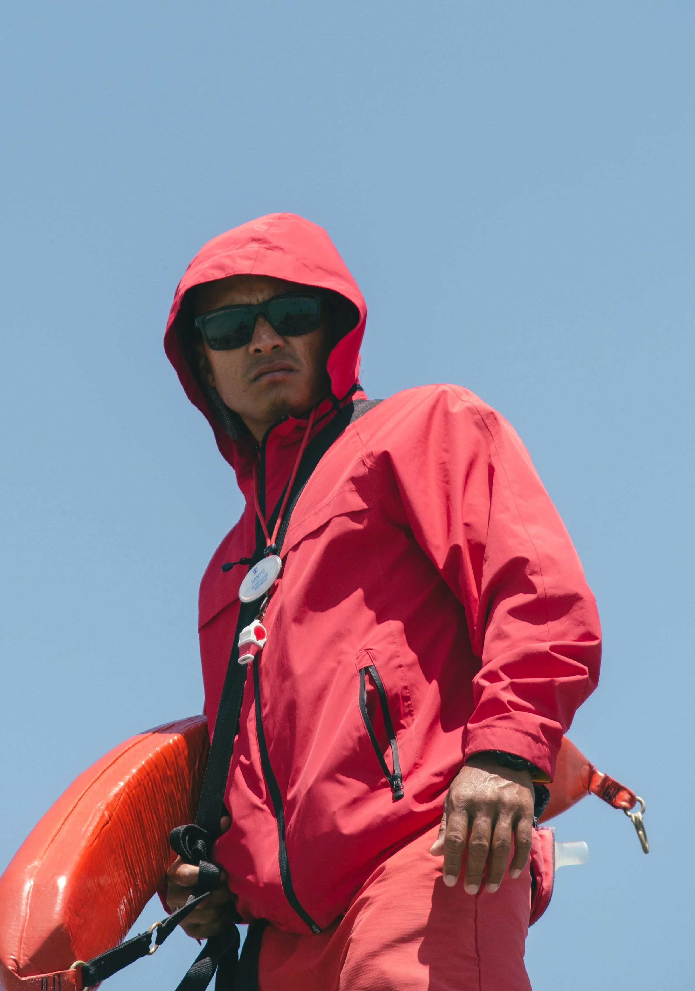 island life guard on duty at coco keys