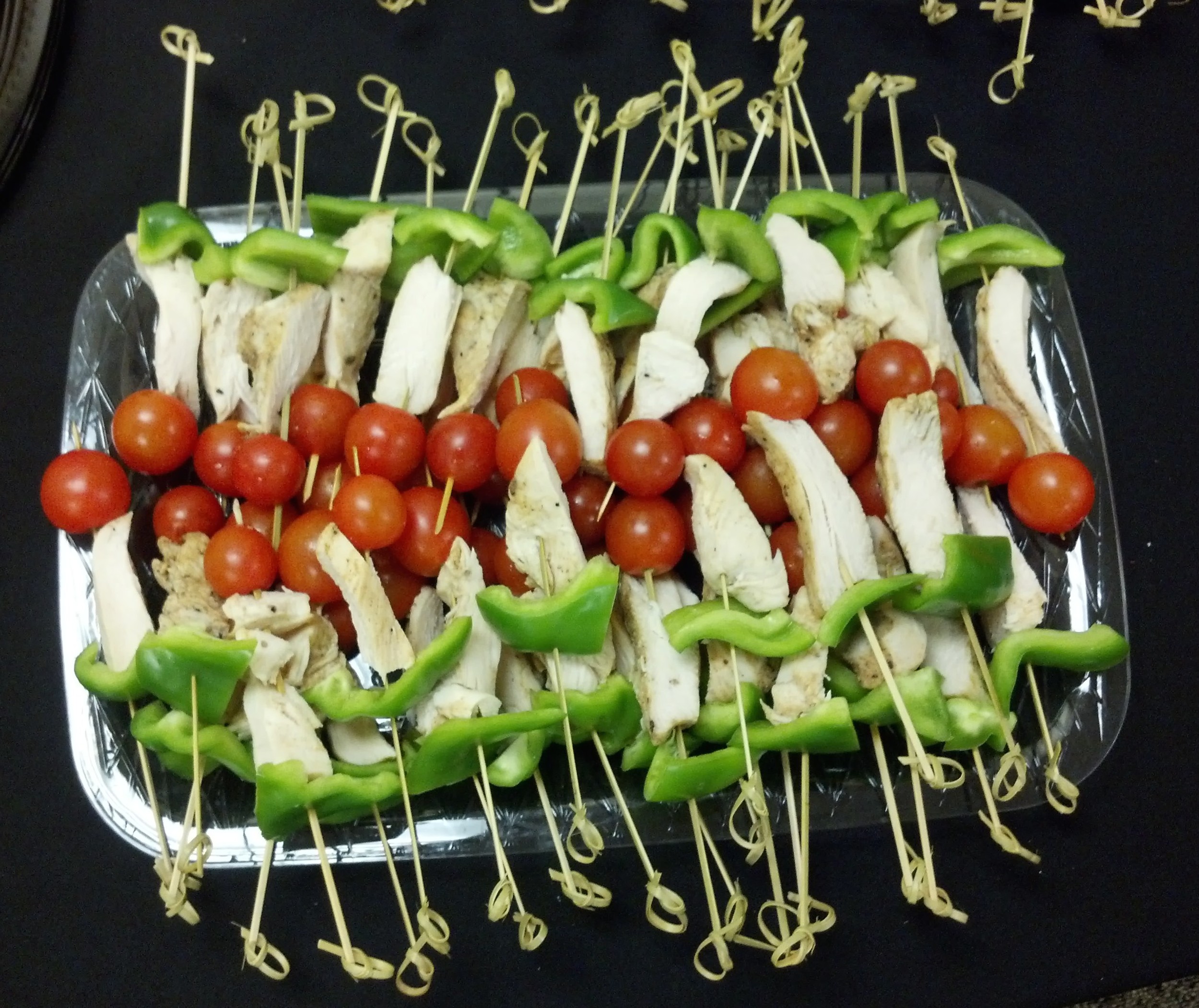 Chicken Antipasto Skewers