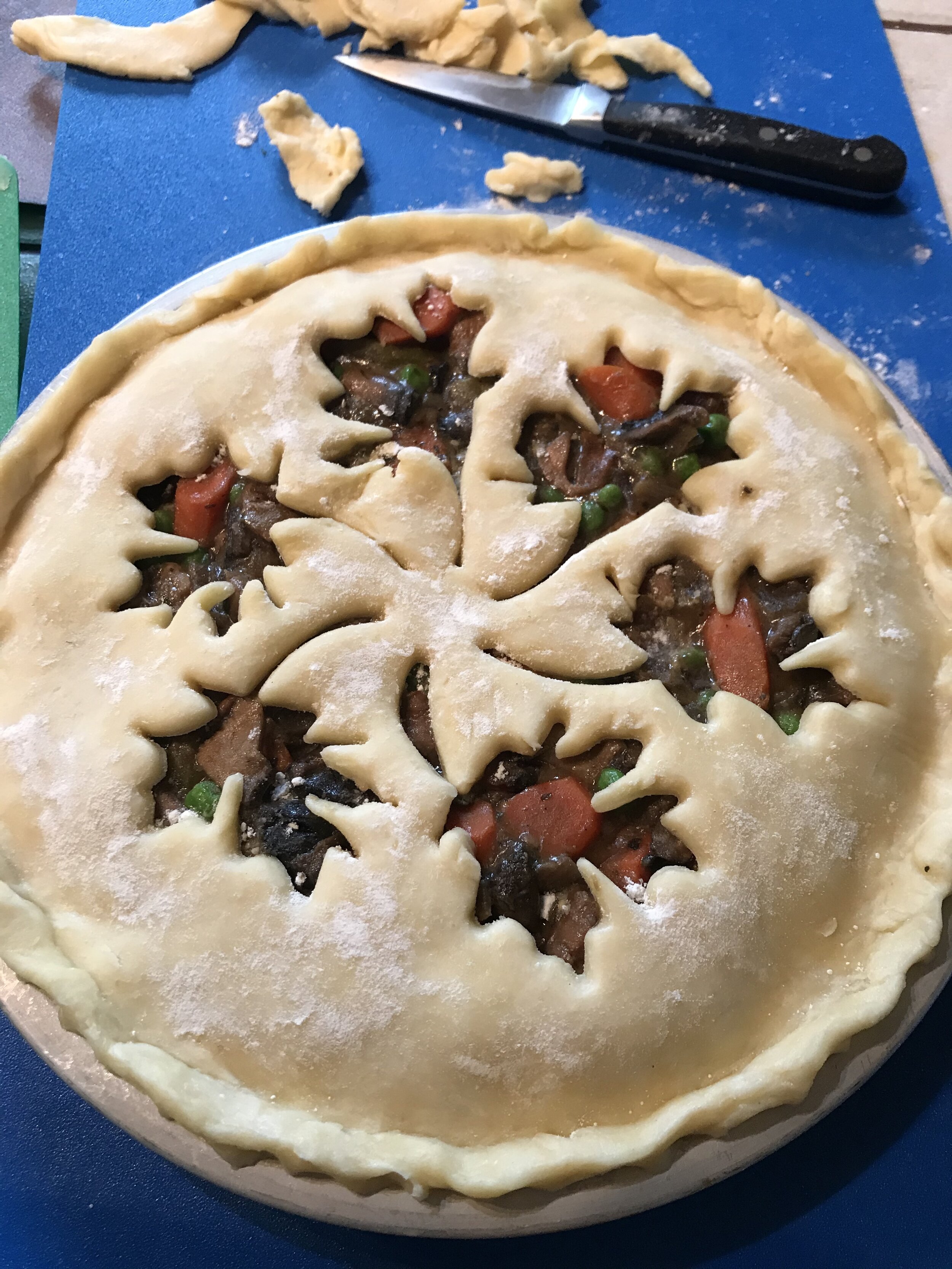 Forest Mushroom Pie