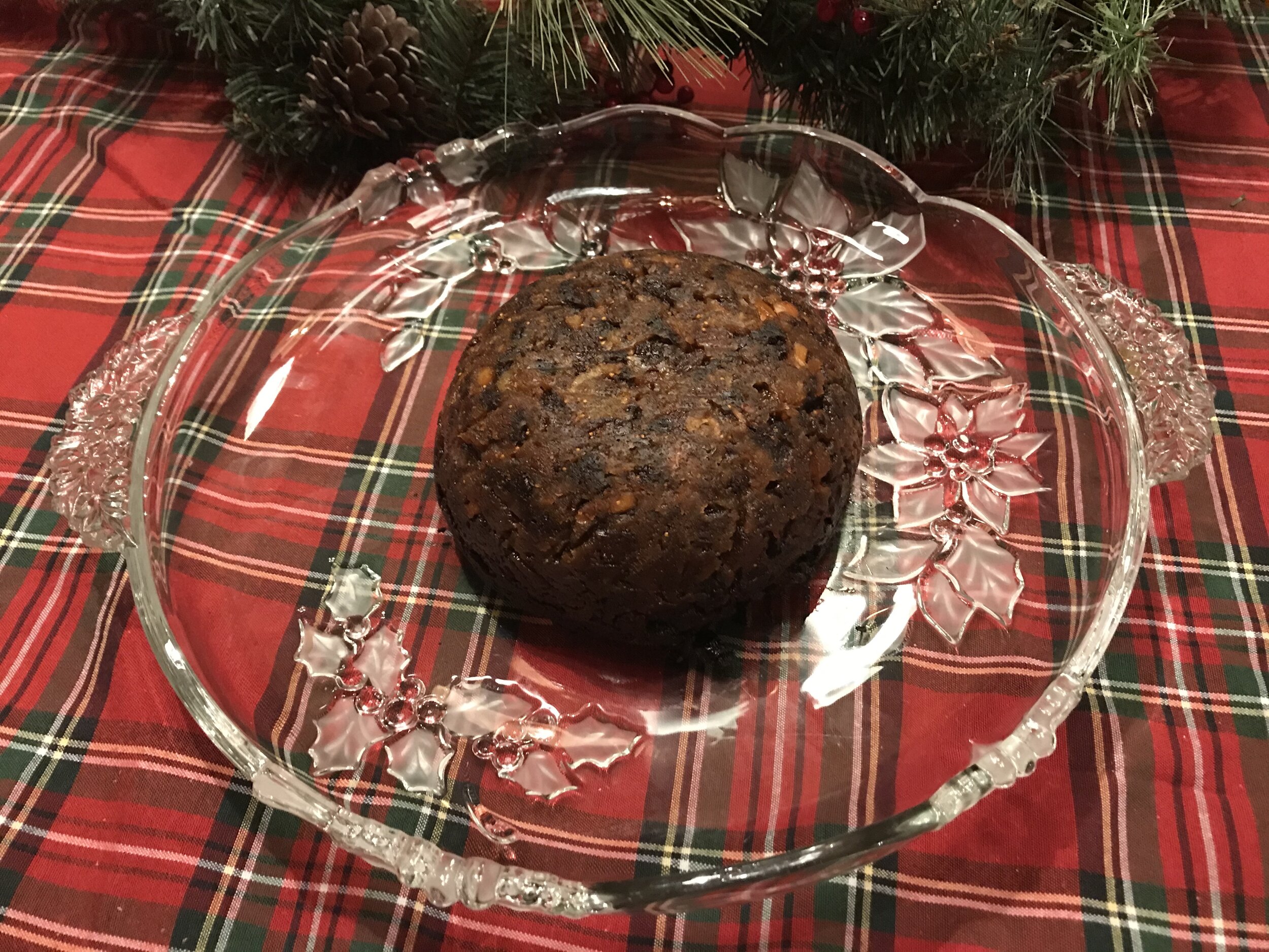 Traditional Figgy Pudding for Christmas