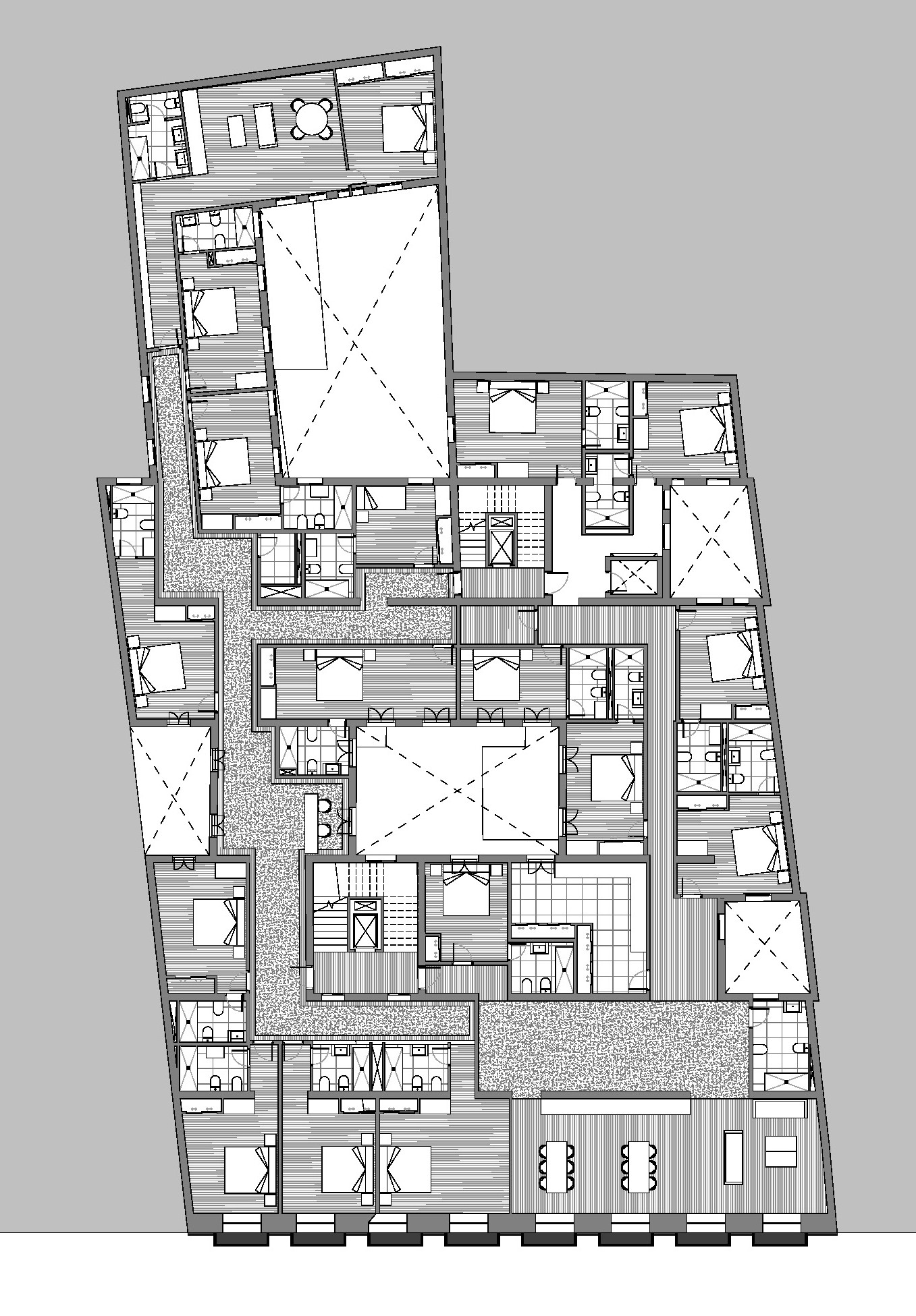 Planta de proyecto. Planta tipo