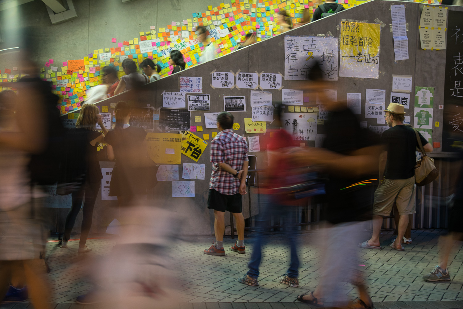  Occupy Central, Nov 2014. Hong Kong 