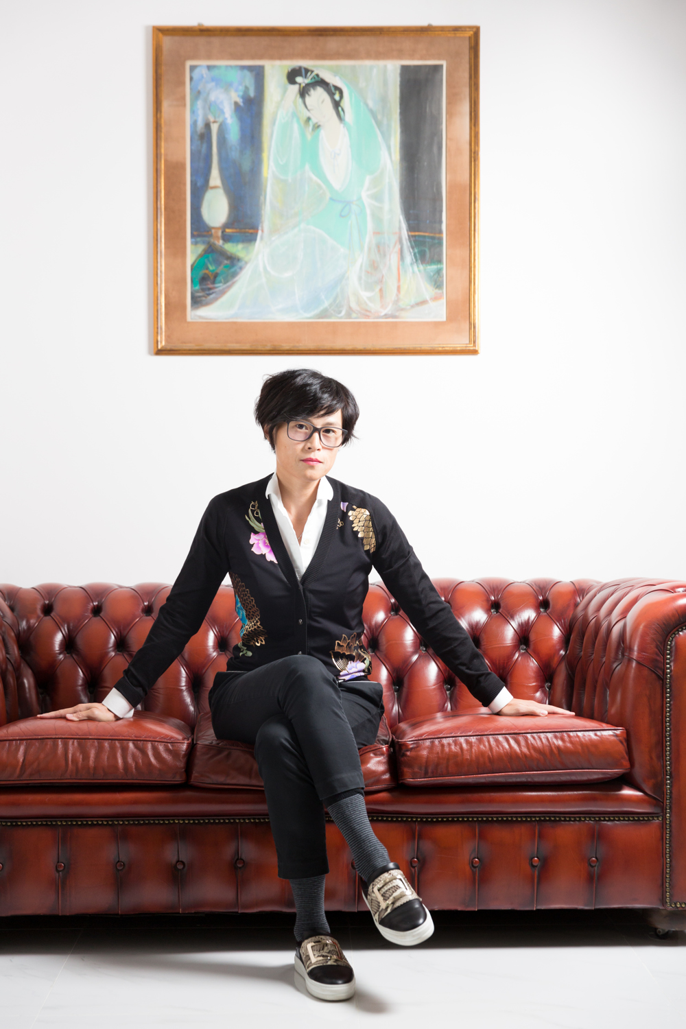  HK Socialite and LGBT advocate Gigi Chao for Financial Times 