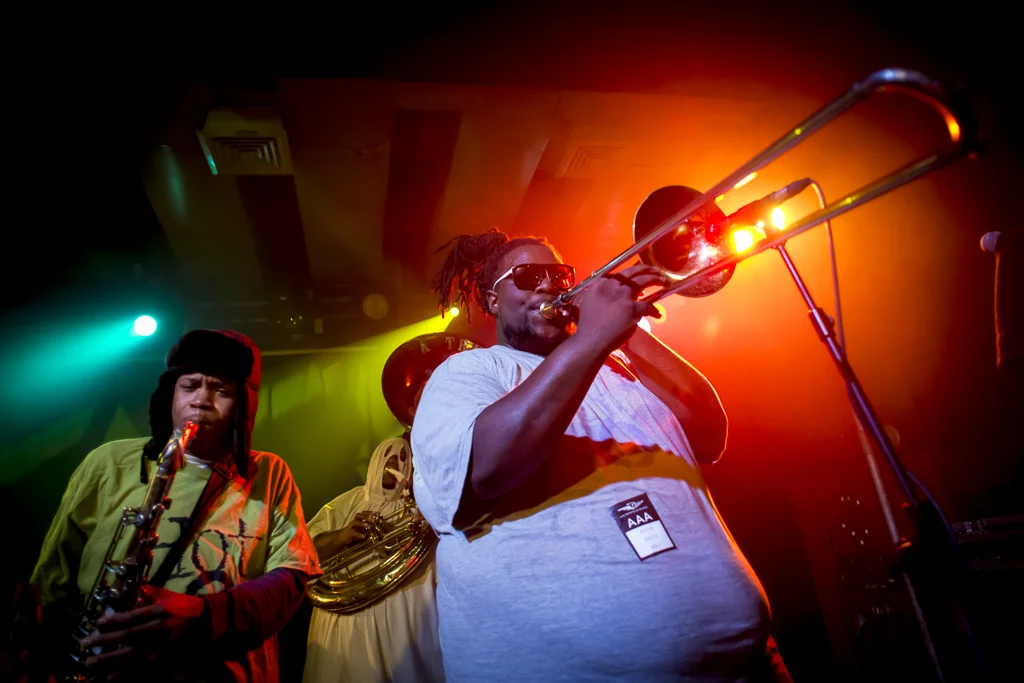 Hot 8 Brass Band, Scala, London, UK, 31/10/2013 © Dosfotos