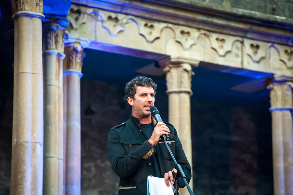 Murray Lachlan Young, Festival No 6, Portmeirion, Wales, UK, 07/09/2014