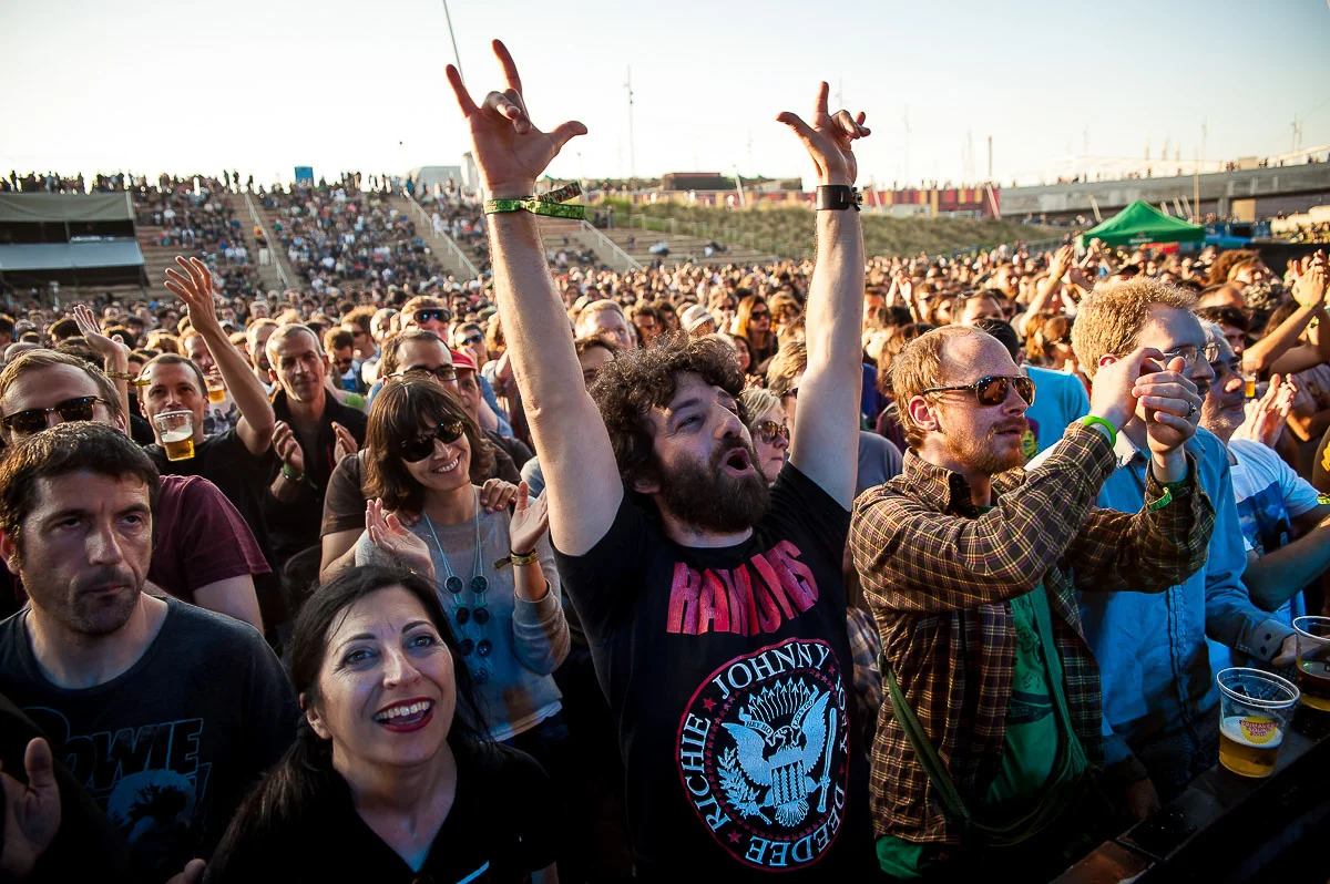 Crowd, Primavera Sound, Parc del Forum, Barcelona, Catalonia, Spain, 28/05/2015 © Dosfotos