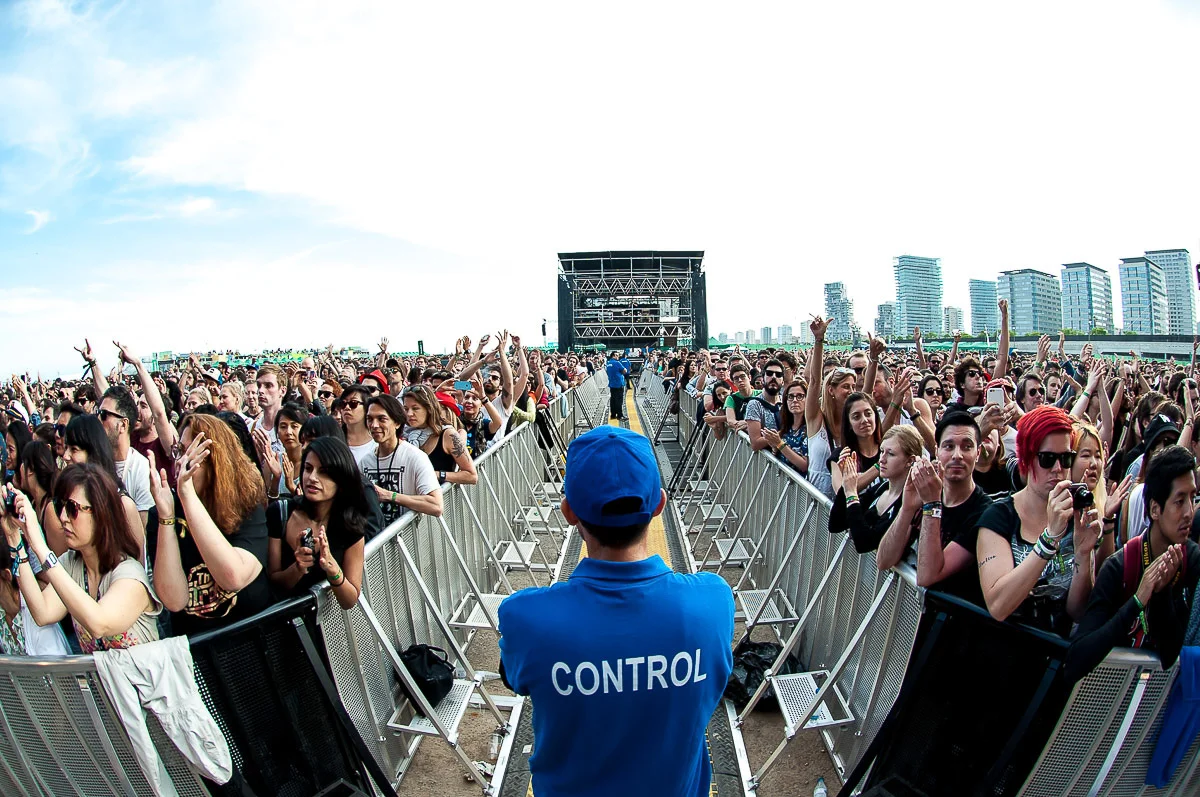 Front row fans, Primavera Sound, Parc del Forum, Barcelona, Catalonia, Spain, 29/05/2015 © Dosfotos