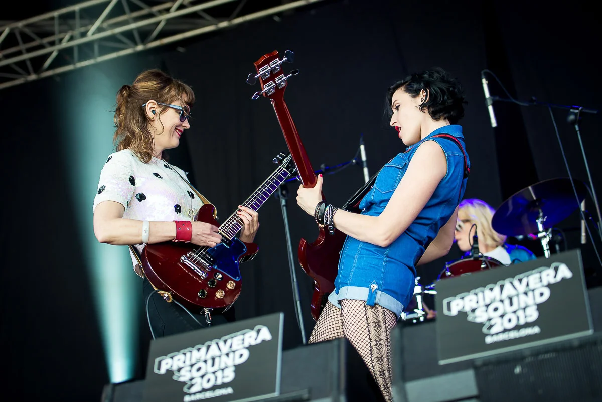 Ex Hex, Primavera Sound, Parc del Forum, Barcelona, Catalonia, Spain, 29/05/2015 © Dosfotos