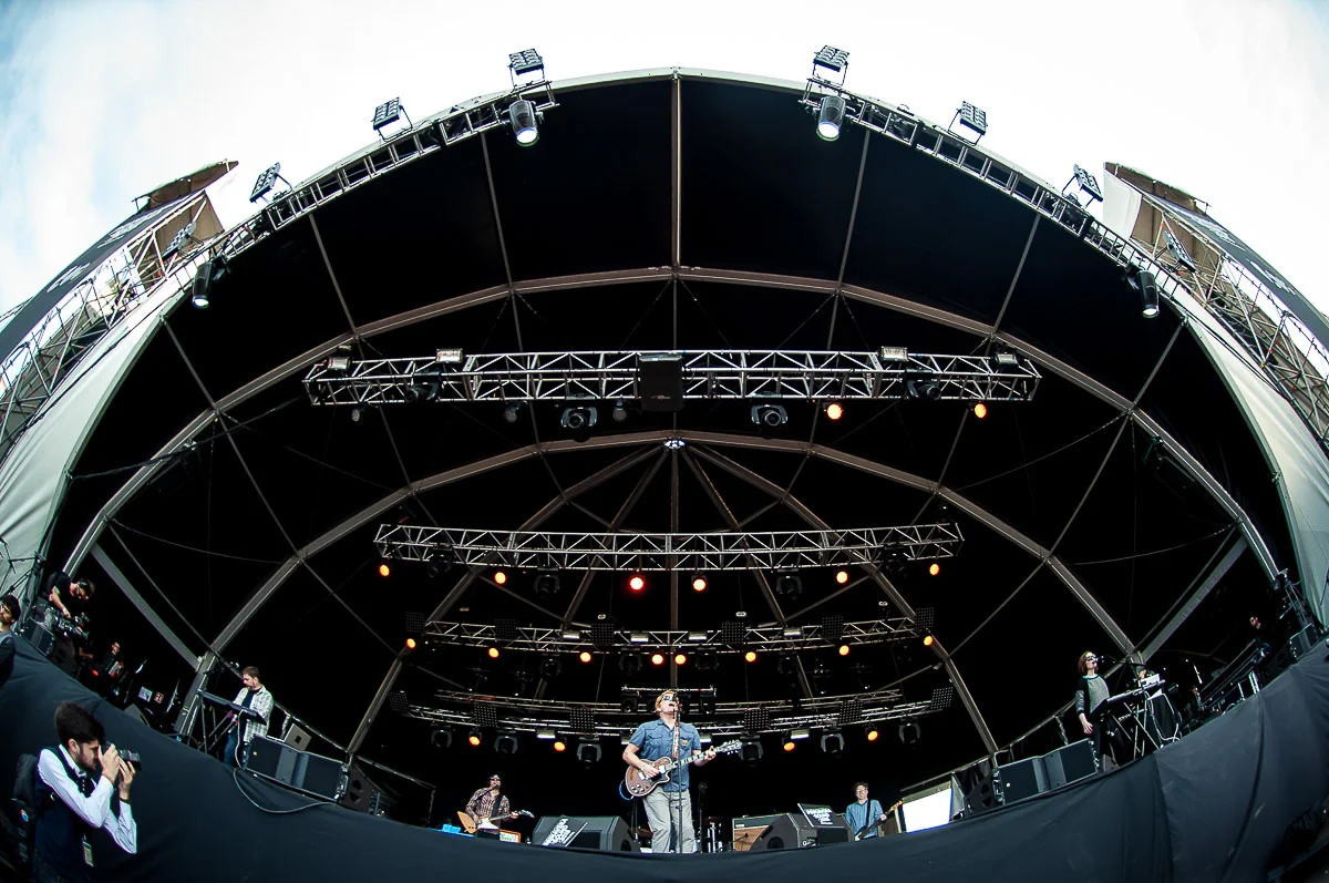 The New Pornographers, Primavera Sound, Parc del Forum, Barcelona, Catalonia, Spain, 29/05/2015 © Dosfotos