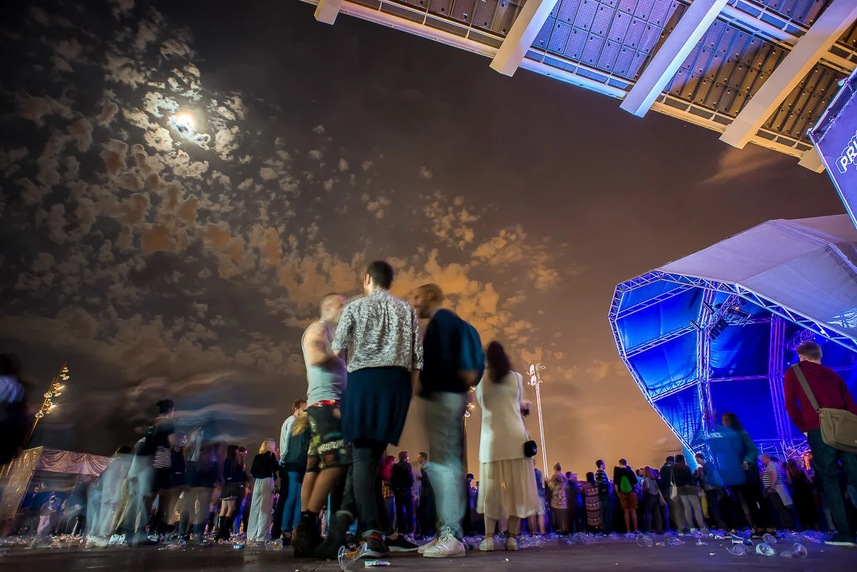 Festival goers, Primavera Sound, Parc del Forum, Barcelona, Catalonia, Spain, 29/05/2015 © Dosfotos