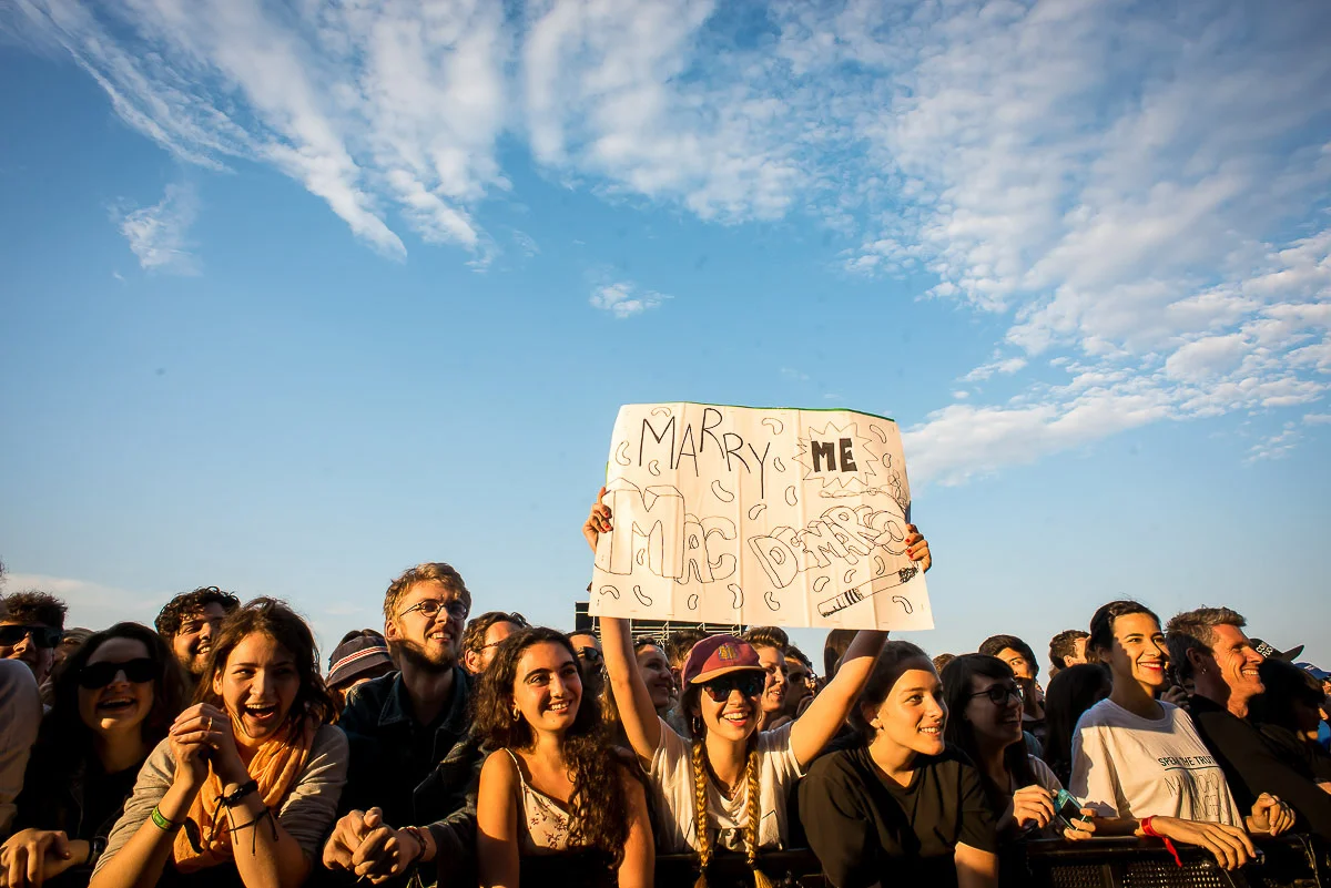 Mac Demarco's fans, Primavera Sound, Parc del Forum, Barcelona, Catalonia, Spain, 30/05/2015 © Dosfotos