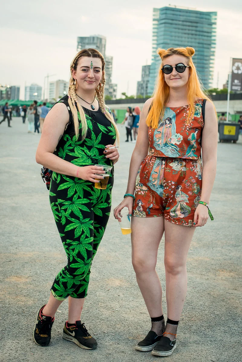 Festival goers, Primavera Sound, Parc del Forum, Barcelona, Catalonia, Spain, 30/05/2015 © Dosfotos