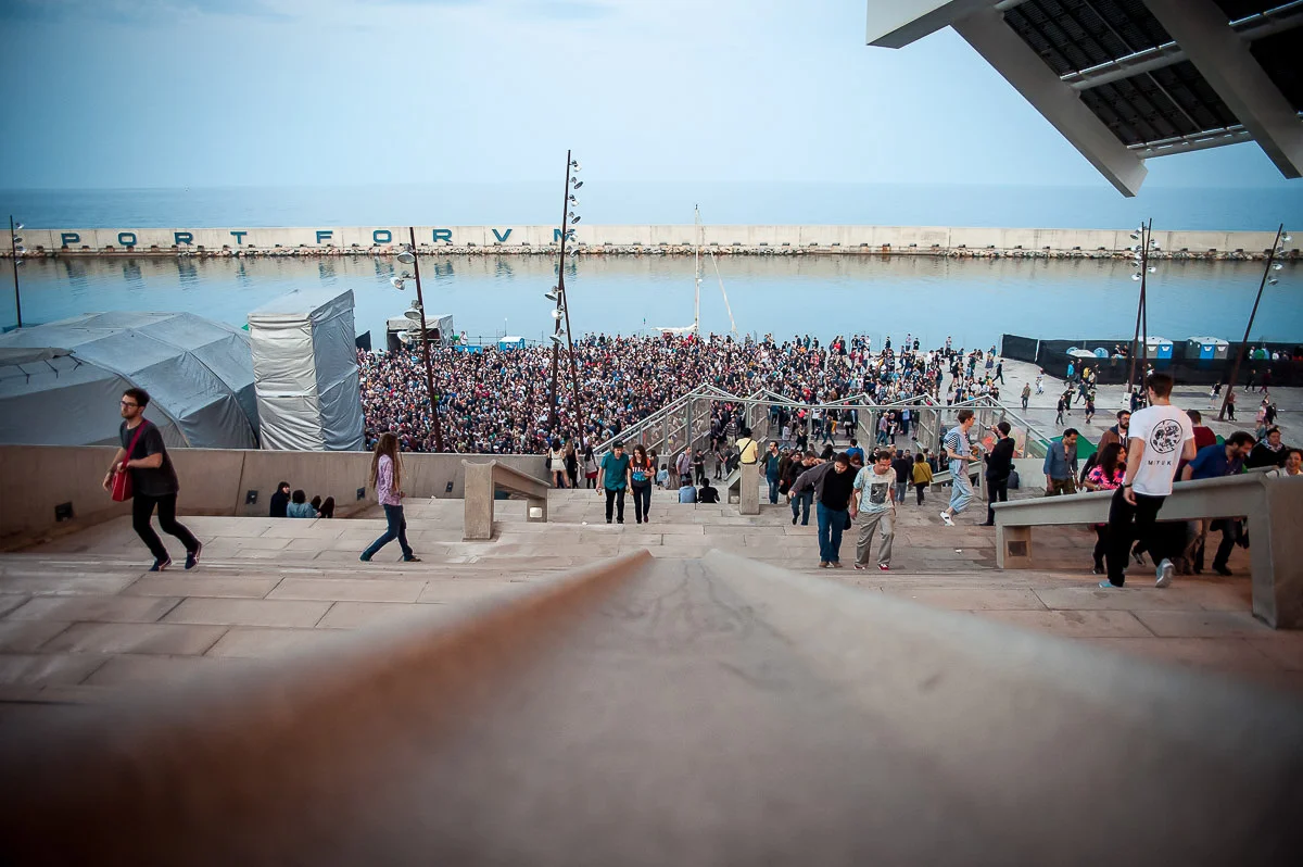 Crowd, Primavera Sound, Parc del Forum, Barcelona, Catalonia, Spain, 30/05/2015 © Dosfotos
