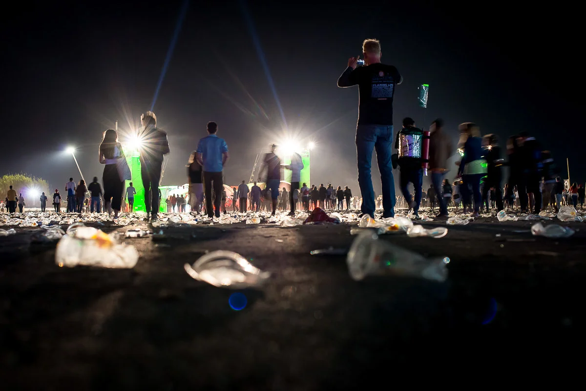 Festival goers, Primavera Sound, Parc del Forum, Barcelona, Catalonia, Spain, 30/05/2015 © Dosfotos