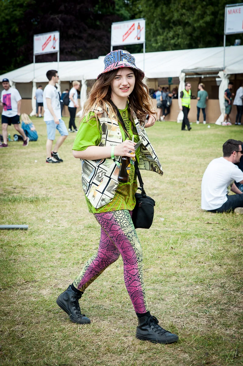 Festival goer, Field Day, Victoria Park, London, UK, 06/06/2015 © Dosfotos
