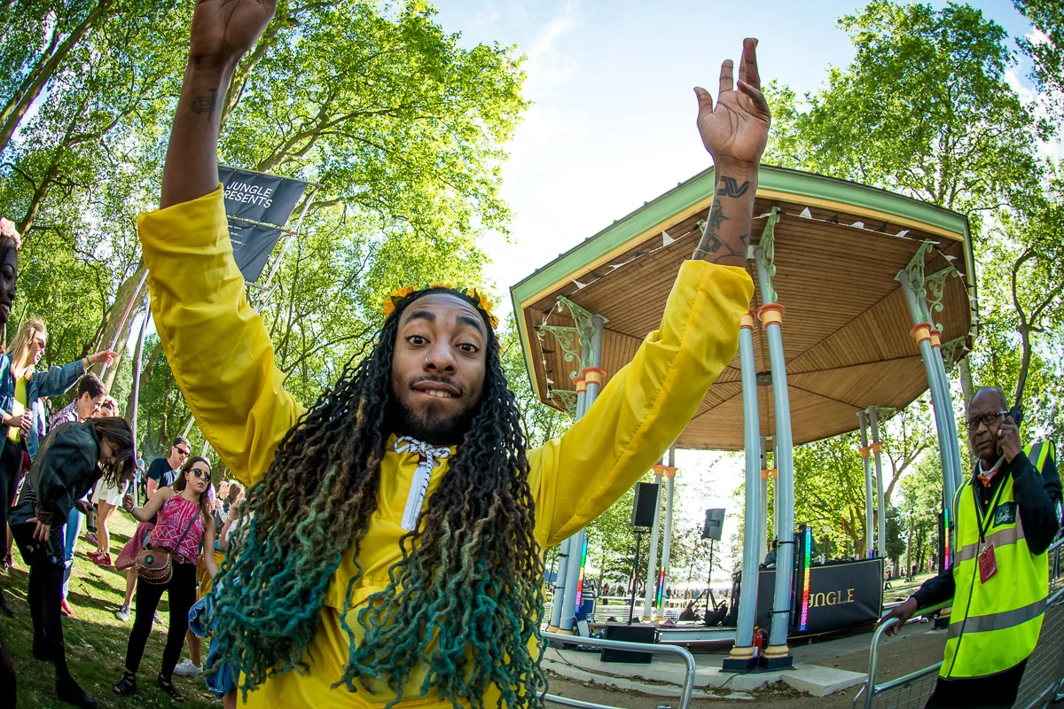 Festival goers, Field Day, Victoria Park, London, UK, 06/06/2015 © Dosfotos