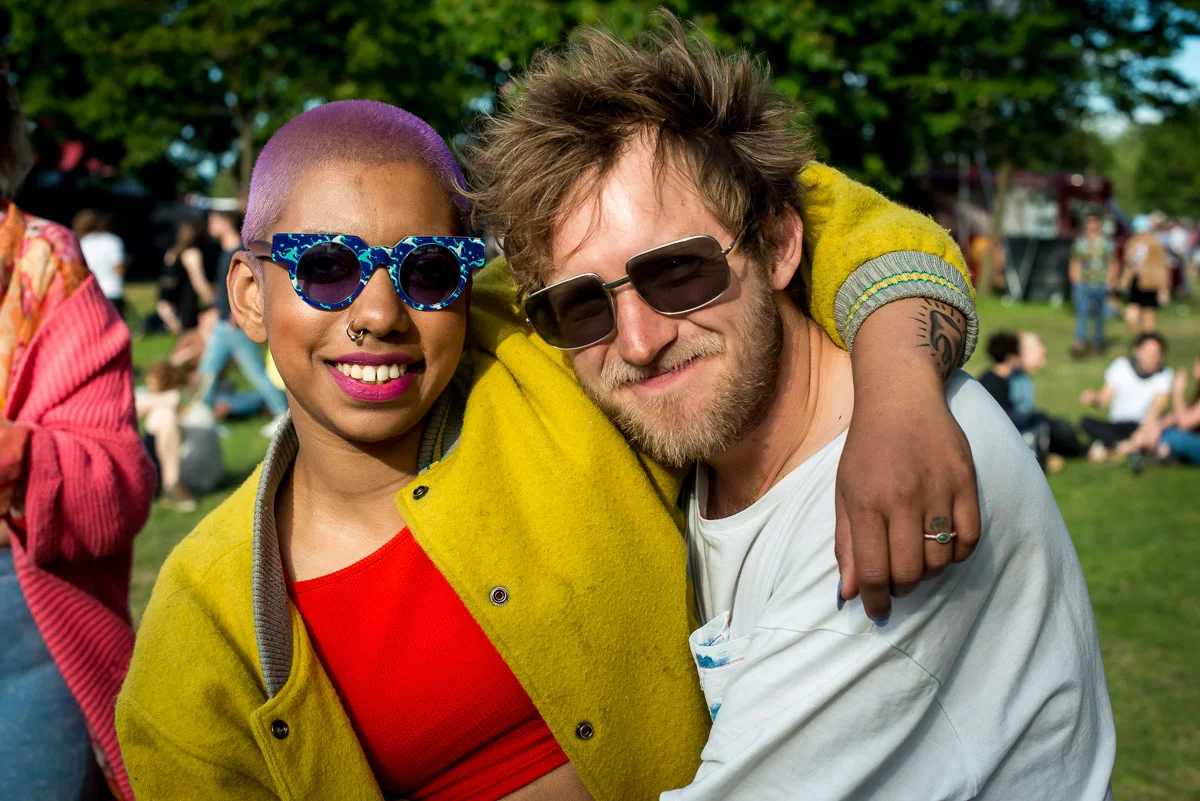 Festival goers, Field Day, Victoria Park, London, UK, 06/06/2015 © Dosfotos
