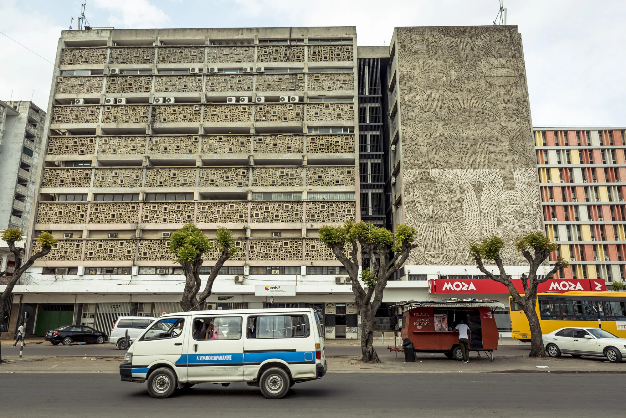 Abreu Santos & Rocha Building by architect Pancho Guedes, Maputo, Mozambique, 20/08/2016 © Dosfotos