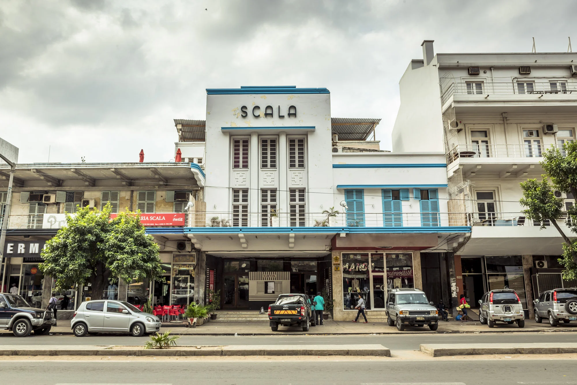 Scala Cinema in Art Deco style, Maputo, Mozambique, 20/08/2016 © Dosfotos