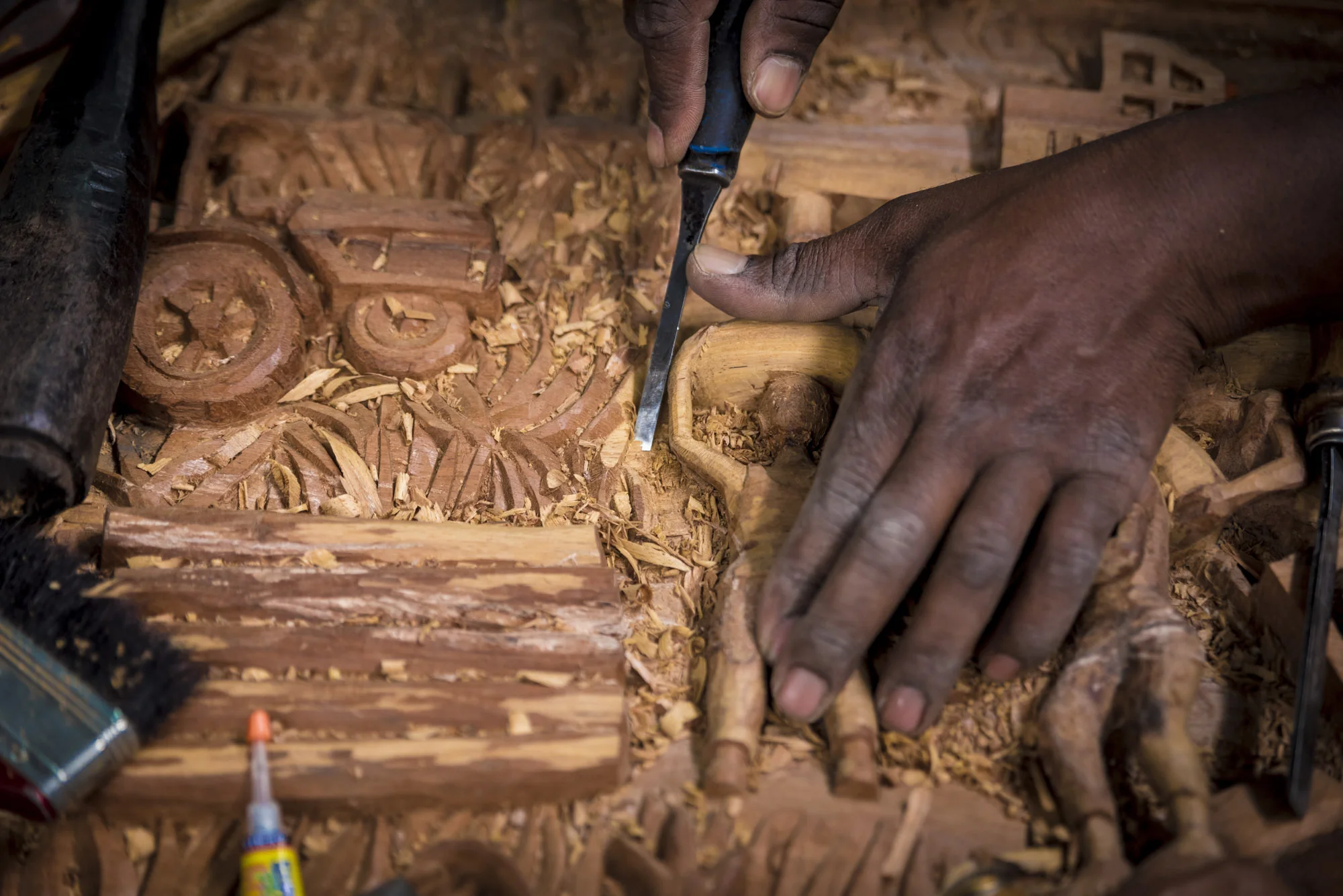 Makonde Art, Maputo, Mozambique, 20/08/2016 © Dosfotos