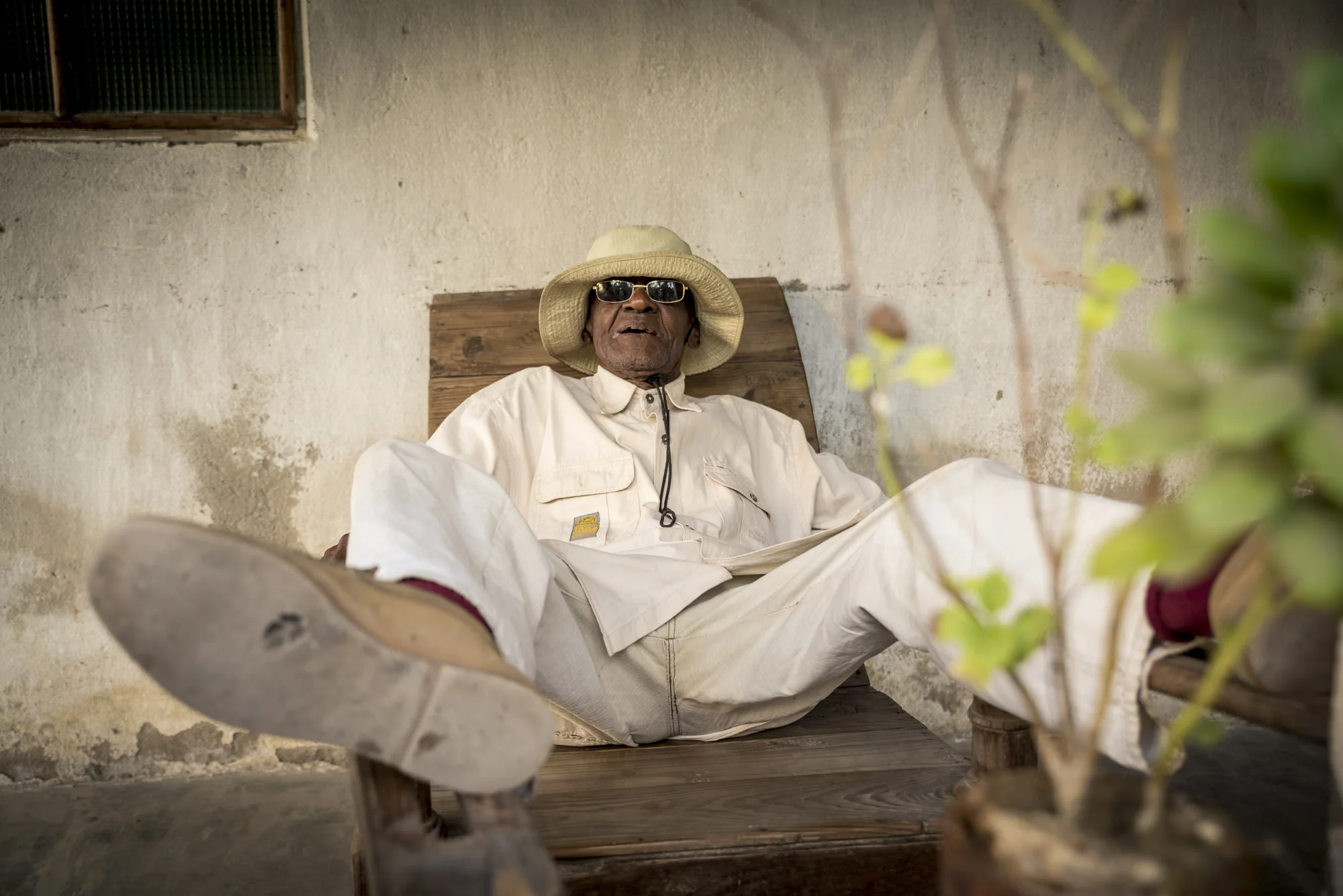 Famous historian and guide Joao Baptista in Ibo Island, Quirimbas National Park, Cabo Delgado, Mozambique, 30/08/2016 © Dosfotos