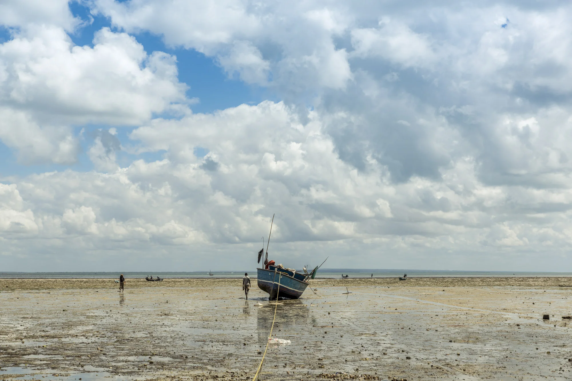 Fish drying in the sun in Ibo Island, Quirimbas National Park, Cabo Delgado, Mozambique, 31/08/2016 © Dosfotos