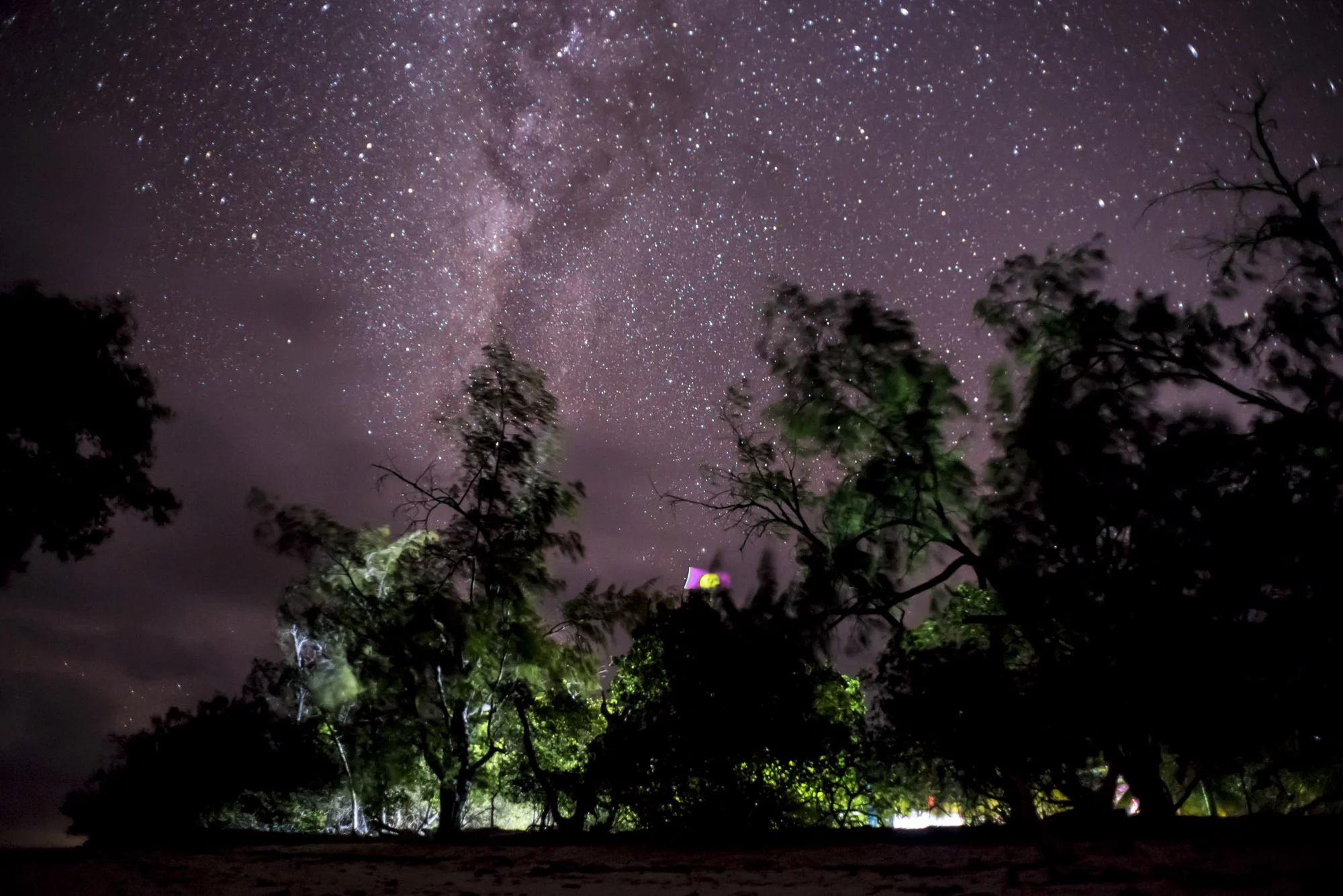 The Milky Way as seen from Quirimba Island, Quirimbas National Park, Cabo Delgado, Mozambique, 31/08/2016 © Dosfotos